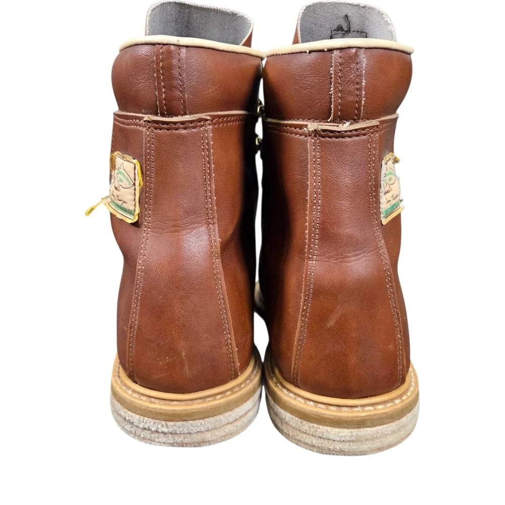 Weinbrenner Gary Borger The Ultimate Wading Shoes Fly Fishing Boots Size‎ 8 Vtg